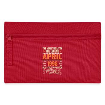 April 1998, APRIL 1998 - Pencil Case - red - Front