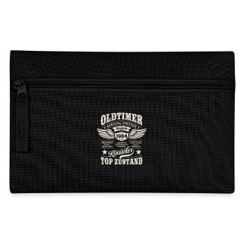 Oldtimer Baujahr 1984 - Geburtstag - Geschenk - Federtasche - Schwarz - Vorne