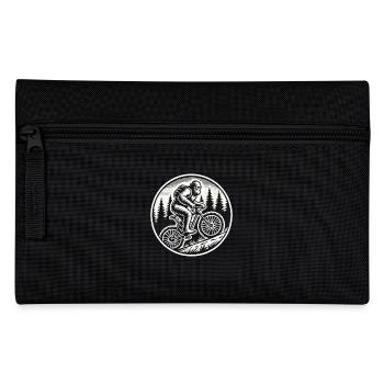 Bigfoot Bike Adventure In The Woods - Pencil Case - black - Front
