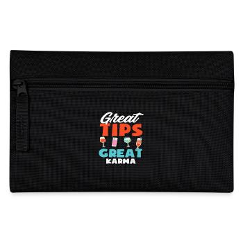 Bons conseils Excellent style de barman Karma - Trousse - noir - Devant