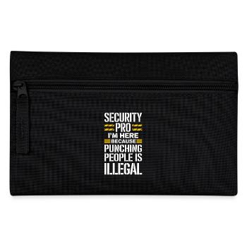Sécurité privée Professionnel Garde du corps Vip - Trousse - noir - Devant