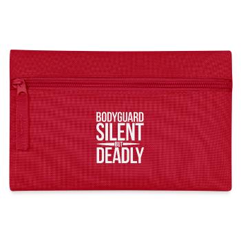 Private Security Professional Bodyguard Vip - Federtasche - Rot - Vorne