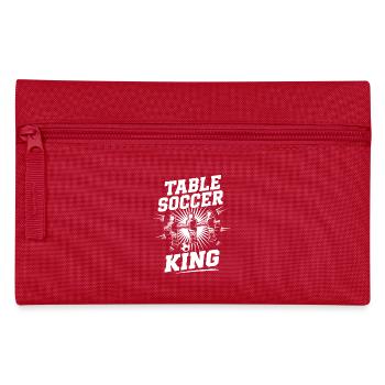 Table Soccer King Foosball Players - Pencil Case - red - Front