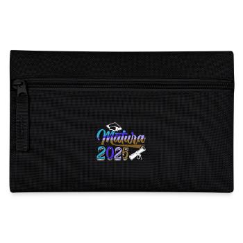 MATURA 2025 Maturant Matura Geschafft Lustiges - Federtasche - Schwarz - Vorne