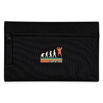 ABITUR 2025 ABI Abiturienten Lustiges Abi - Federtasche - Schwarz - Vorne