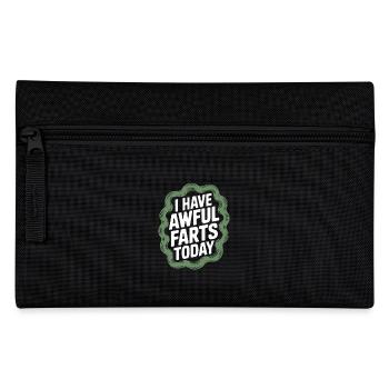 J’ai des pets horribles drôles aujourd’hui - Trousse - noir - Devant