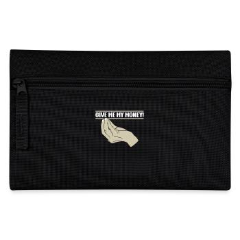 Give me my money! Humorous illustration with - Pencil Case - black - Front