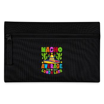 Nacho Average Lunch Lady - Federtasche - Schwarz - Vorne