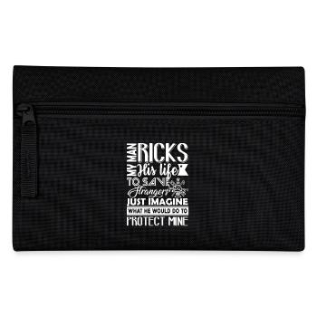 Firefighter Firefighter Protect My Life - Pencil Case - black - Front