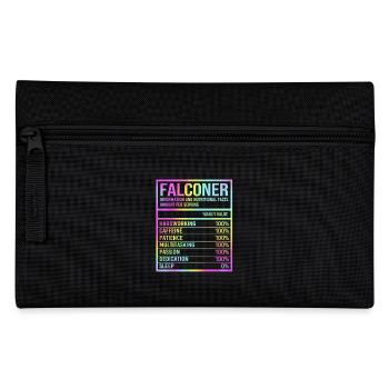 Falke Falknerei Chirp - Federtasche - Schwarz - Vorne