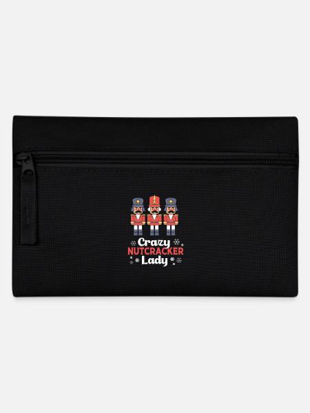 Weihnachten Nussknacker Frau - Federtasche - Schwarz