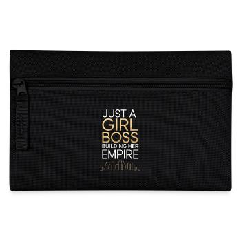 Just A Girl Building Empire Entrepreneur - Pencil Case - black - Front