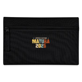 MATURA 2025 Maturant Matura Geschafft Lustiges - Federtasche - Schwarz - Vorne