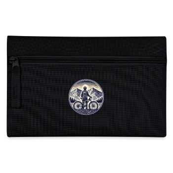 Mountain Bike Adventure Bike Mountains Retro - Pencil Case - black - Front
