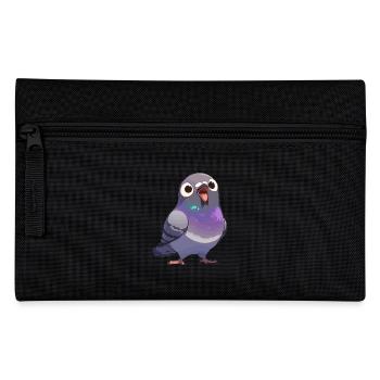 Pigeons Pigeon - Pencil Case - black - Front