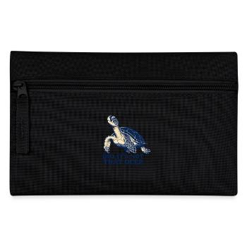 Relaxed turtle – pure deep relaxation - Pencil Case - black - Front