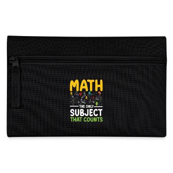 Math: The Only Subject for STEM Education - Pencil Case - black - Front