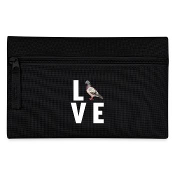 Pigeons Pigeon - Pencil Case - black - Front