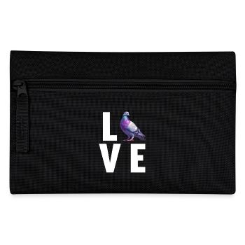 Pigeons Pigeon - Pencil Case - black - Front