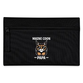Maine Coon disant drôle Maine Coon cadeau - Trousse - noir - Devant