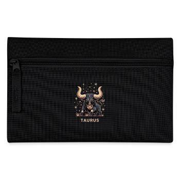Zodiac sign Taurus - Pencil Case - black - Front