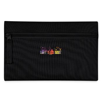 North Skyline Colorful Cityscape North - Pencil Case - black - Front