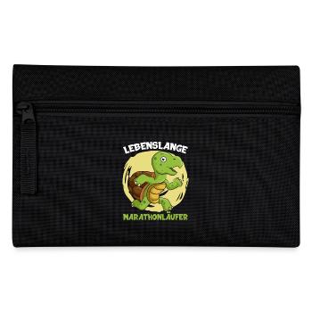 Läufer LEBENSLANGE MARATHON LÄUFER Lustiges - Federtasche - Schwarz - Vorne