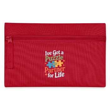 Frères et sœurs autistes - Trousse - rouge - Devant