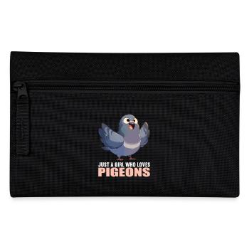 Pigeons Pigeon - Pencil Case - black - Front