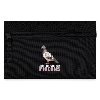 Pigeons Pigeon - Pencil Case - black - Front