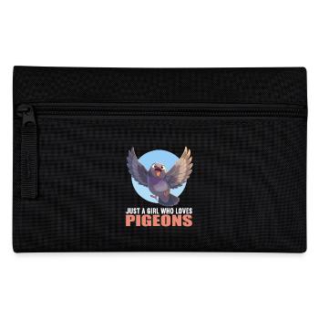 Pigeons Pigeon - Pencil Case - black - Front
