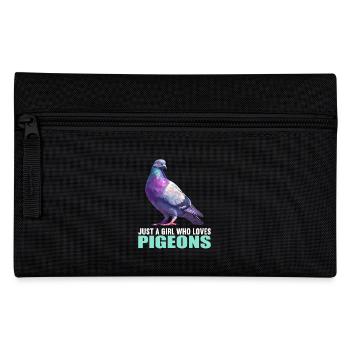 Pigeons Pigeon - Pencil Case - black - Front