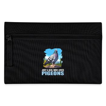 Pigeons Pigeon - Pencil Case - black - Front