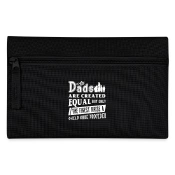 Childcare Provider Proud Childcare Provider Dad - Pencil Case - black - Front