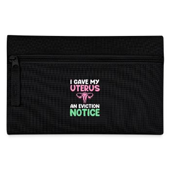 Hysterectomy uterus uterus ovary - Pencil Case - black - Front