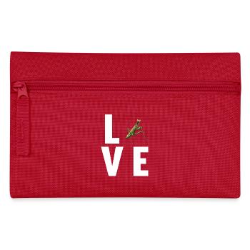 Gottesanbeterinnenen Gottesanbeterin - Federtasche - Rot - Vorne