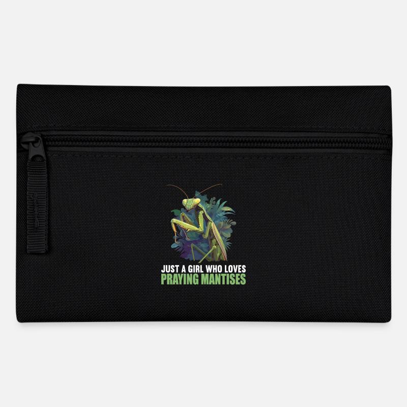 Gottesanbeterinnenen Gottesanbeterin - Federtasche - Schwarz