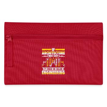 Architecte - Trousse - rouge - Devant