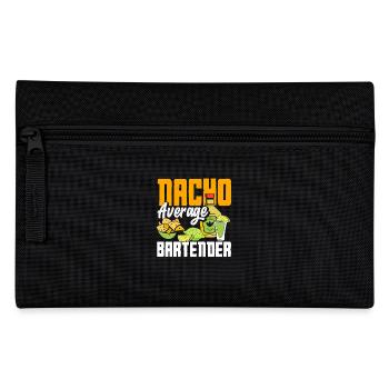 Nacho Average Barkeeper Spruch Design - Federtasche - Schwarz - Vorne