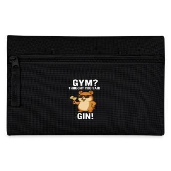 GIN Hamster - Pencil Case - black - Front