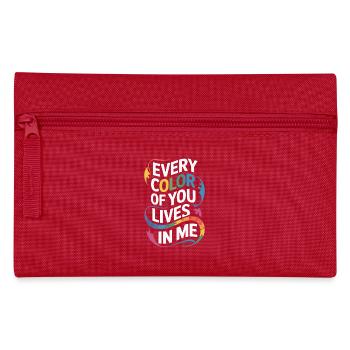 Frères et sœurs autistes - Trousse - rouge - Devant