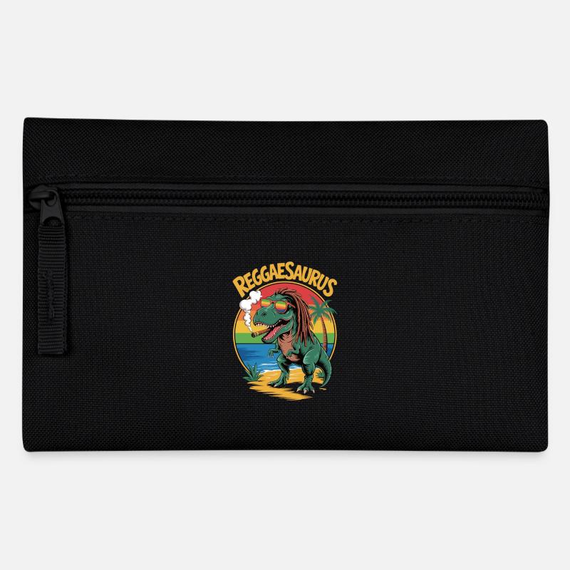 Reggaesaurus - Federtasche - Schwarz
