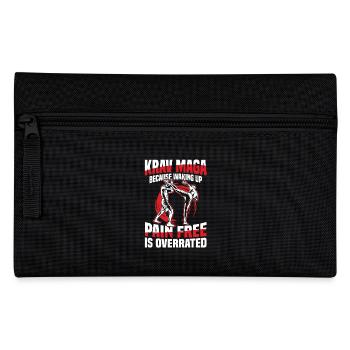 Krav Maga: Because waking up pain-free - Pencil Case - black - Front