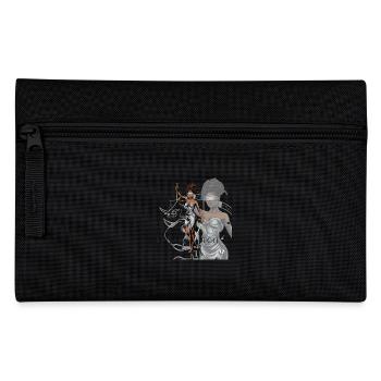 Sorcière élégante avec des écailles et une épée - - Trousse - noir - Devant