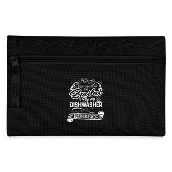 Dishwasher Spoiled By My Dishwasher - Pencil Case - black - Front