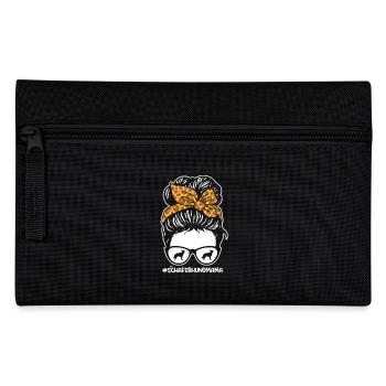 Mama Mutter Hund Deutscher Schäferhund - Federtasche - Schwarz - Vorne