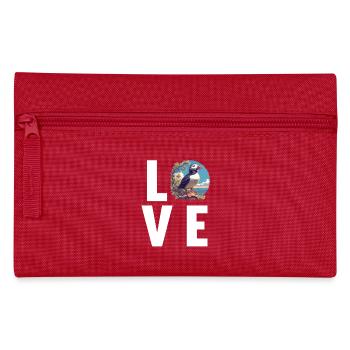 Puffin - Pencil Case - red - Front