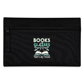 Stylish Specifications Children's Glasses Pride - Pencil Case - black - Front