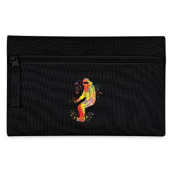 Snowboarder Snowboarding Snowboard - Federtasche - Schwarz - Vorne