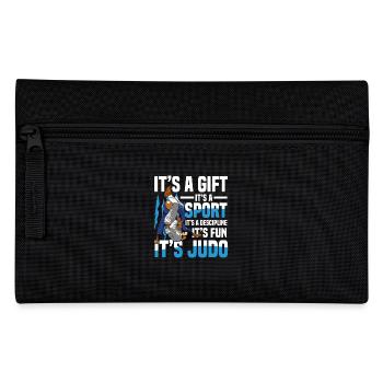 Judo : Don, sport, discipline, plaisir - Trousse - noir - Devant